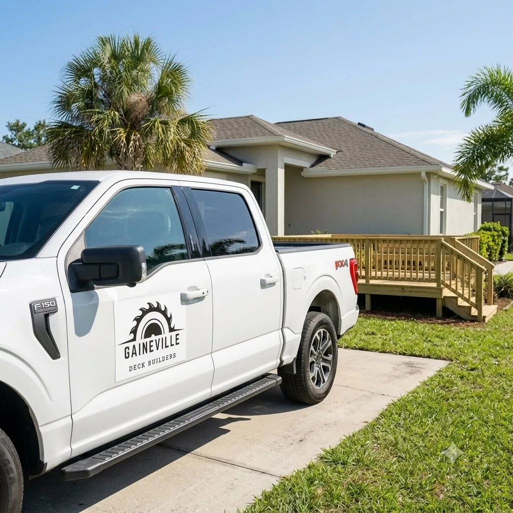 Fastening deck boards in Gaineville Florida