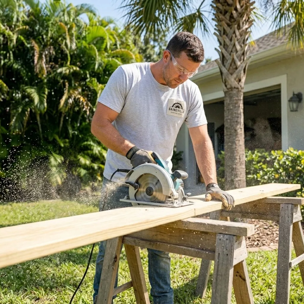 Gaineville Deck Builders crew in Gaineville FL